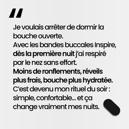 Bandes Buccales Inspire